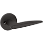 Baldwin 5166 Privacy Door Lever Set with 5046 Rose from the Estate Collection Venetian Bronze