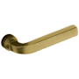 Baldwin Single Right Hand Estate Lever Minus Rosettes Lifetime PVD Satin Brass