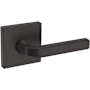 Baldwin 5190 Passage Door Lever Set with R017 Rose from the Estate Collection Venetian Bronze