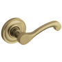 Baldwin Individual Classic Estate Lever without Rosettes Vintage Brass