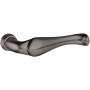 Baldwin Bethpage Estate Left Handed Lever without Rosettes Lifetime Graphite Nickel