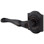 Baldwin Bethpage Estate Left Handed Single Lever without Rosettes Locking/Latching Mechanism Purchased Separately Oil Rubbed Bronze