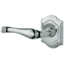 Baldwin Bethpage Estate Left Handed Single Lever without Rosettes Locking/Latching Mechanism Purchased Separately Polished Chrome