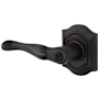 Baldwin Bethpage Estate Left Handed Single Lever without Rosettes Locking/Latching Mechanism Purchased Separately Distressed Oil Rubbed Bronze
