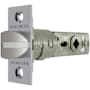 Baldwin Adjustable Estate Passage Latch with Knob and Lever Strength Polished Chrome
