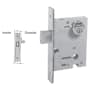 Baldwin Single Cylinder Mortise Deadlock with 2-3/4" Backset Lifetime Polished Nickel