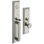 Baldwin Tremont Dummy Handleset Trim Set from the Estate Collection Lifetime Satin Nickel
