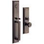 Baldwin Tremont Dummy Handleset Trim Set from the Estate Collection Venetian Bronze
