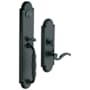 Baldwin Hamilton Left Hand Single Cylinder Mortise Handleset Trim Set Oil Rubbed Bronze