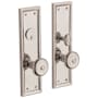 Baldwin Nashville Single Cylinder Mortise Handleset Trim Set Lifetime Polished Nickel