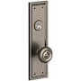 Baldwin Nashville Single Cylinder Mortise Handleset Trim Set Lifetime Graphite Nickel