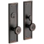 Baldwin Nashville Double Cylinder Mortise Handleset Trim Set Venetian Bronze