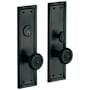 Baldwin Nashville Single Cylinder Mortise Handleset Trim Set Satin Black