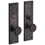 Baldwin Nashville Single Cylinder Mortise Handleset Trim Set Distressed Oil Rubbed Bronze