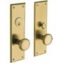 Baldwin Baltimore Double Cylinder Mortise Handleset Trim Set Lifetime Polished Brass