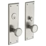 Baldwin Baltimore Dummy Handleset Trim Set Lifetime Satin Nickel
