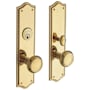 Baldwin Barclay Dummy Handleset Trim Set Non-Lacquered Brass