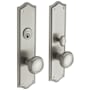 Baldwin Barclay Single Cylinder Mortise Handleset Trim Set Lifetime Satin Nickel