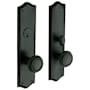 Baldwin Barclay Single Cylinder Mortise Handleset Trim Set Satin Black
