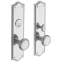 Baldwin Barclay Double Cylinder Mortise Handleset Trim Set Polished Chrome