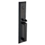 Baldwin Tremont Active Exterior Trim Handle (INTERIOR NOT INCLUDED) Distressed Oil Rubbed Bronze