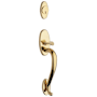 Baldwin Active Exterior Trim for Single or Double Cylinder Lexington Handlesets Lifetime Polished Brass