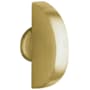 Baldwin Interior and Exterior Turn Knob for 6750 Lifetime PVD Satin Brass