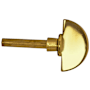 Baldwin Interior and Exterior Turn Knob for 6750 Lifetime Polished Brass