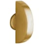 Baldwin Interior and Exterior Turn Knob for 6750 Vintage Brass