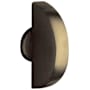 Baldwin Interior and Exterior Turn Knob for 6750 Satin Brass and Black