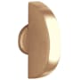 Baldwin Interior and Exterior Turn Knob for 6750 Satin Brass and Brown