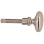 Baldwin Interior and Exterior Turn Knob for 6751 and 6756 Lifetime Polished Nickel