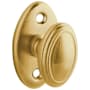 Baldwin Interior and Entrance Lock with Backplate for 2-1/4" Doors Lifetime PVD Satin Brass