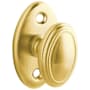 Baldwin Interior and Entrance Lock with Backplate for 2-1/4" Doors Satin Brass and Brown