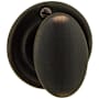 Baldwin Interior and Entrance Thumb turn Lock with Backplate for 2-1/4" Doors Venetian Bronze