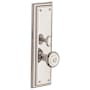 Baldwin Tremont Interior Escutcheon with Deadbolt Turn Knob Lifetime Polished Nickel