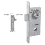 Baldwin Single Cylinder Mortise Deadlock with 1-1/2" Backset Lifetime Polished Nickel