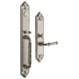 Baldwin Edinburgh Right Hand Single Cylinder Mortise Handleset Trim Set Lifetime Satin Nickel