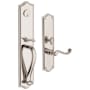 Baldwin Bristol Left Hand Single Cylinder Mortise Handleset Trim Set Lifetime Polished Nickel