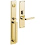 Baldwin Left Handed Dummy Set Handleset Lifetime Polished Brass