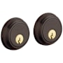 Baldwin Traditional Double Cylinder Deadbolt for 1-5/8" Bore Hole Venetian Bronze