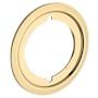 Baldwin Cross Bore Adapter Trim Ring for 2-1/8" Bore Hole Lifetime Polished Brass