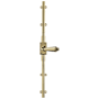 Baldwin 8105 Left Handed Cremone Bolt for 7' Doors from the Estate Collection Vintage Brass