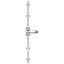 Baldwin 8105 Left Handed Cremone Bolt for 7' Doors from the Estate Collection Lifetime Polished Nickel