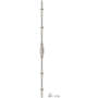Baldwin 8105 Left Handed Cremone Bolt for 7' Doors from the Estate Collection Satin Nickel and Polished Nickel