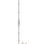 Baldwin 8105 Left Handed Cremone Bolt for 8' Doors from the Estate Collection Satin Nickel and Polished Nickel