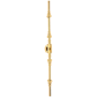 Baldwin 8106 Left Handed Cremone Bolt for 7' Doors from the Estate Collection Lifetime Polished Brass