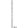 Baldwin 8107 Left Handed Cremone Bolt for 8' Doors from the Estate Collection Satin Nickel and Satin Black