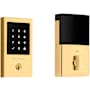 Baldwin Touchscreen Minneapolis Z-Wave Deadbolt Lifetime Polished Brass