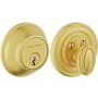 Baldwin Engineered by Level Baltimore Deadbolt with Bluetooth Lifetime Satin Brass